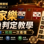 朕天下娛樂城百家樂勝負判定教學封面圖